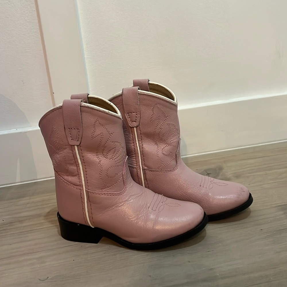 Pink Cowboy Boots